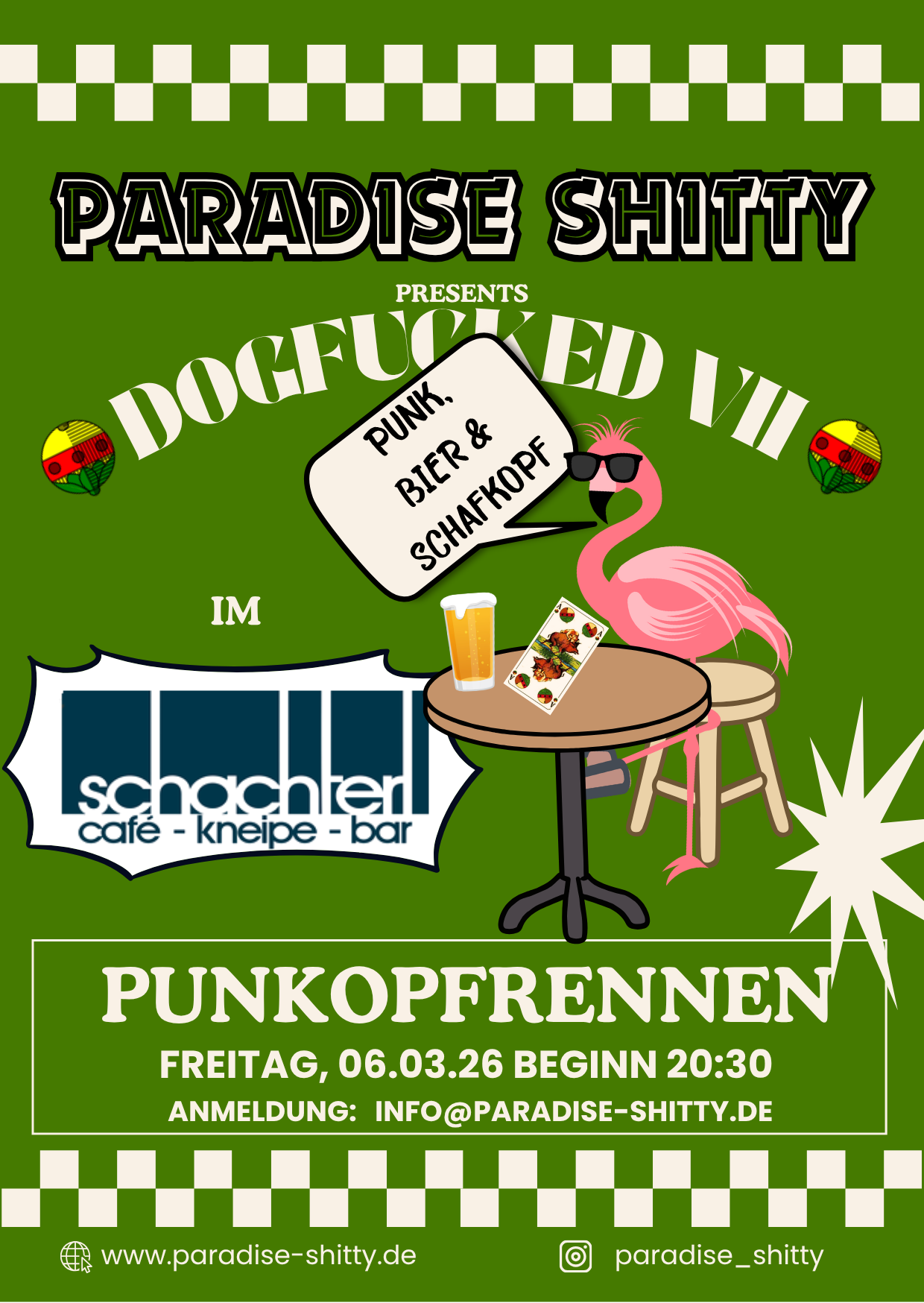 Punkkopfrennen  (Notizblock (A6))